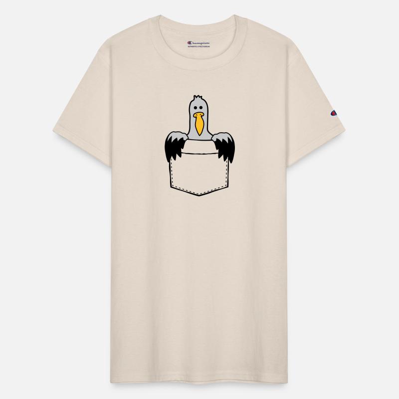Bag seagull on the