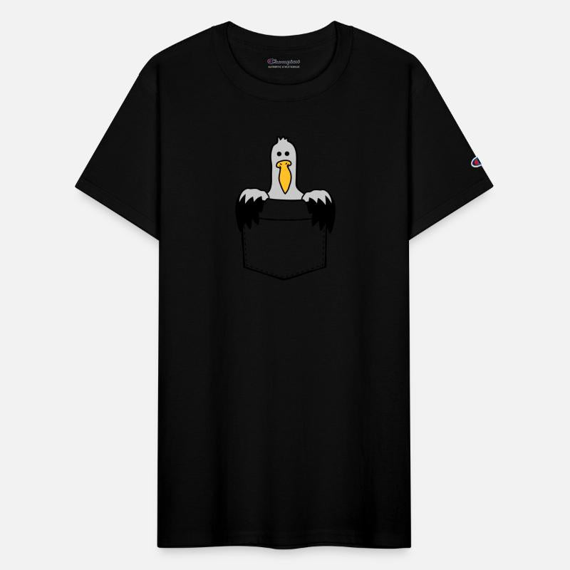 Bag seagull on the