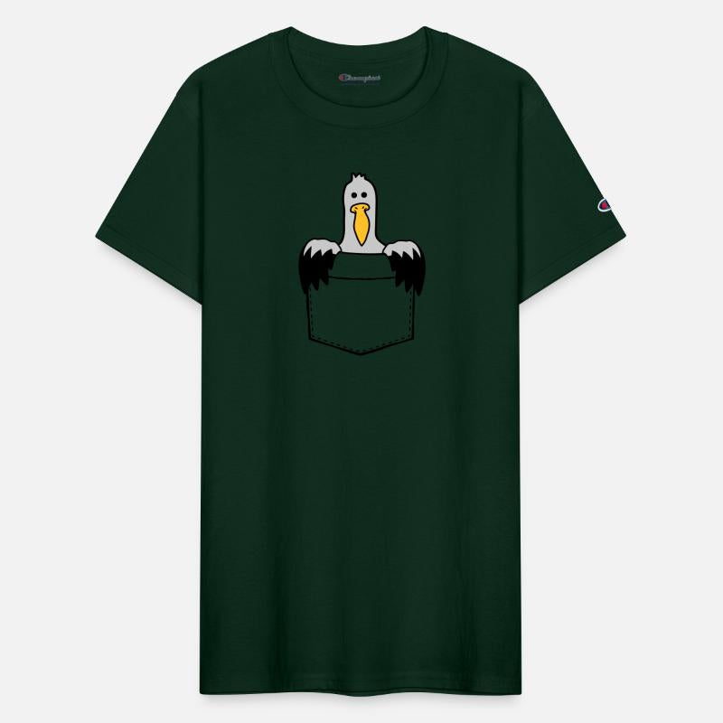Bag seagull on the