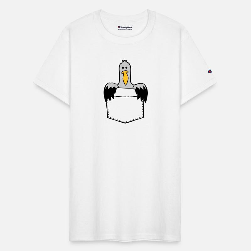 Bag seagull on the