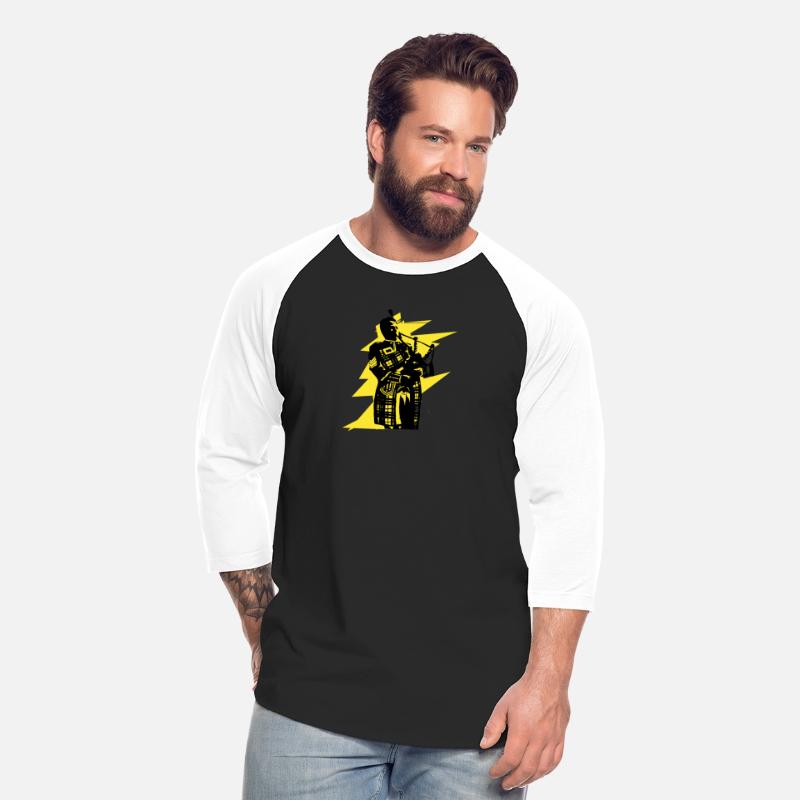 Bagpiper yellow background