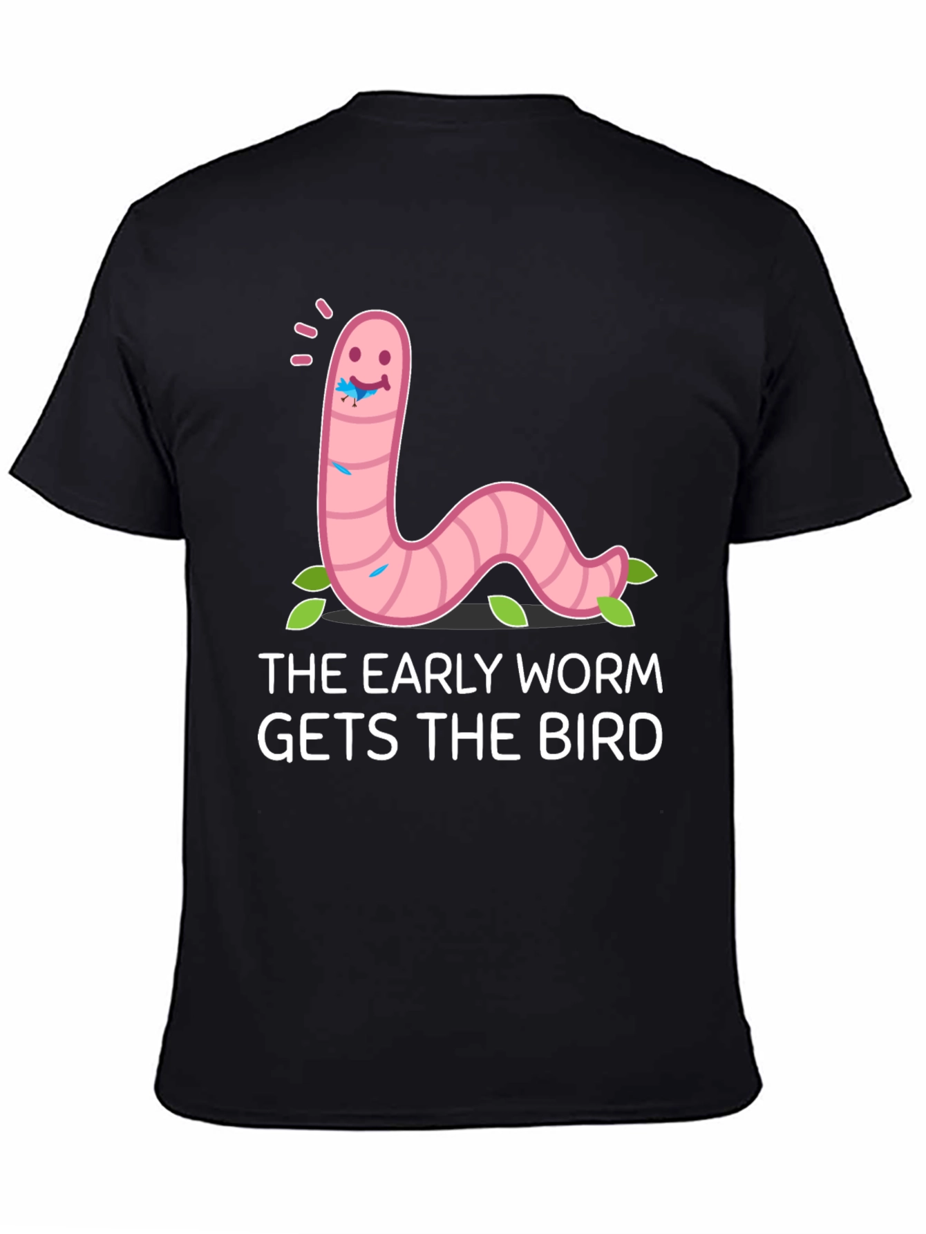 Early Worm Gets the Bird Graphic Tee
