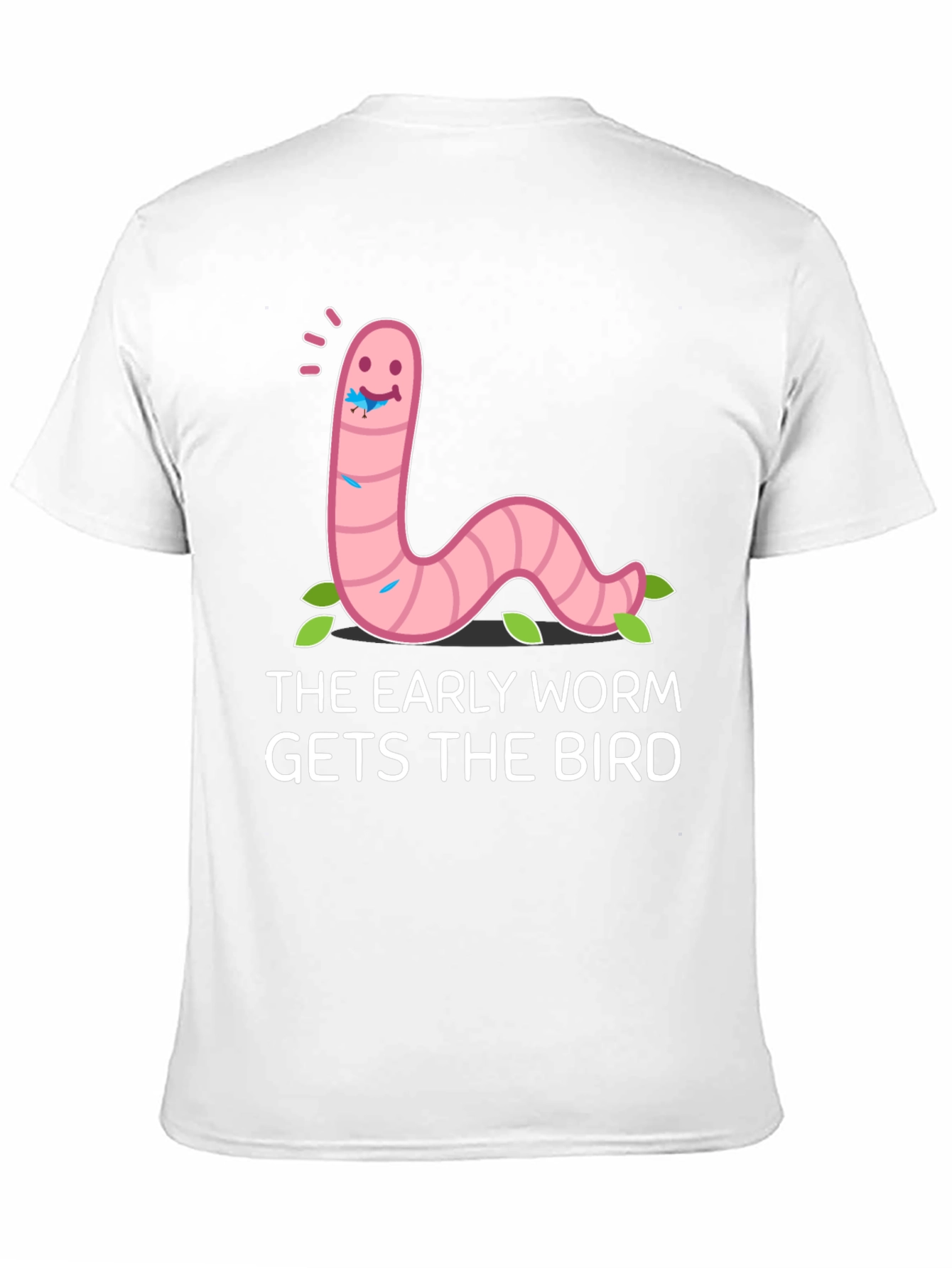 Early Worm Gets the Bird Graphic Tee