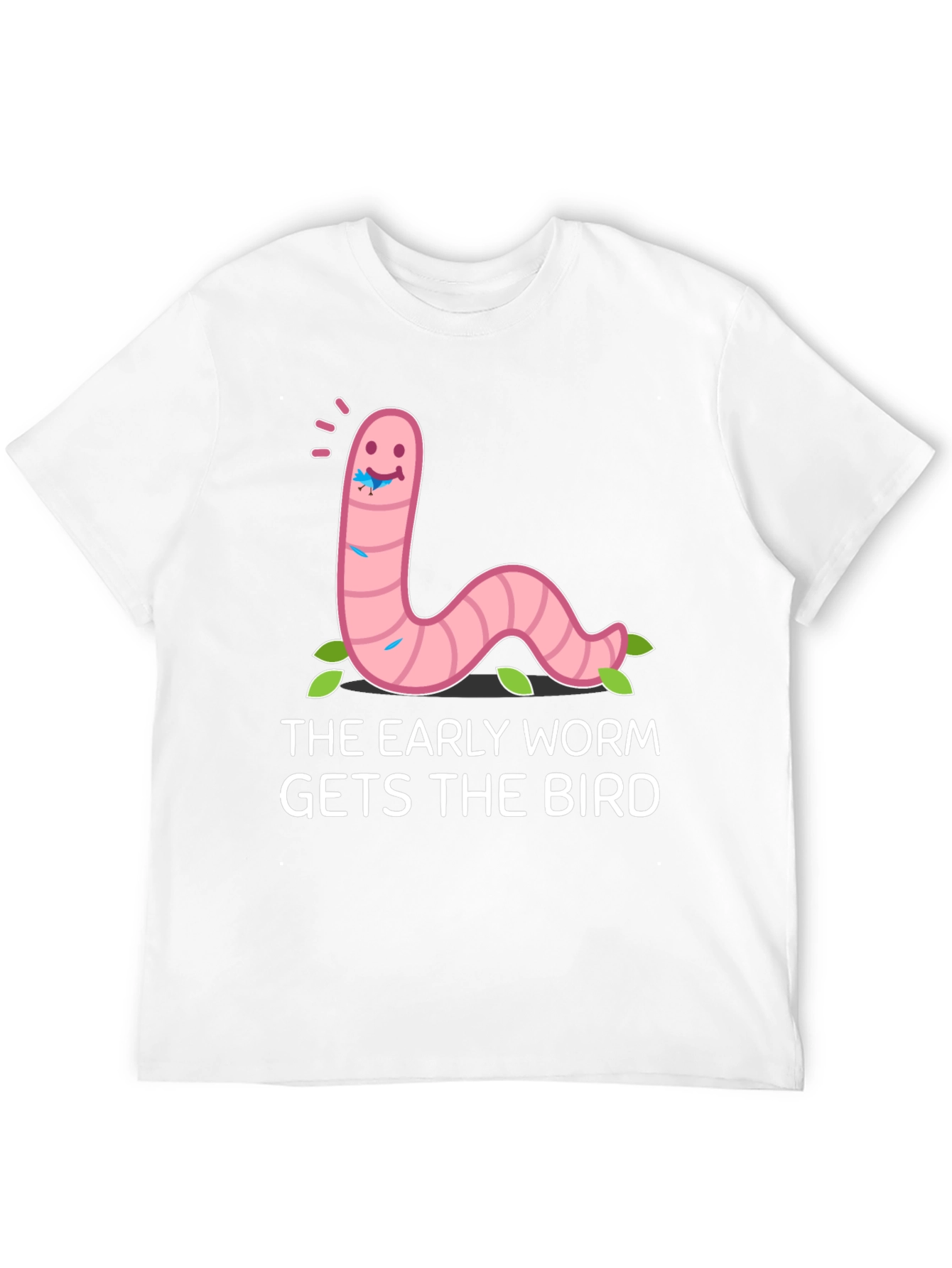 Early Worm Gets the Bird Graphic Tee