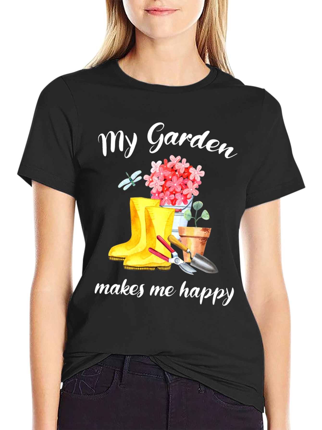 My Garden Makes Me Happy T-Shirt