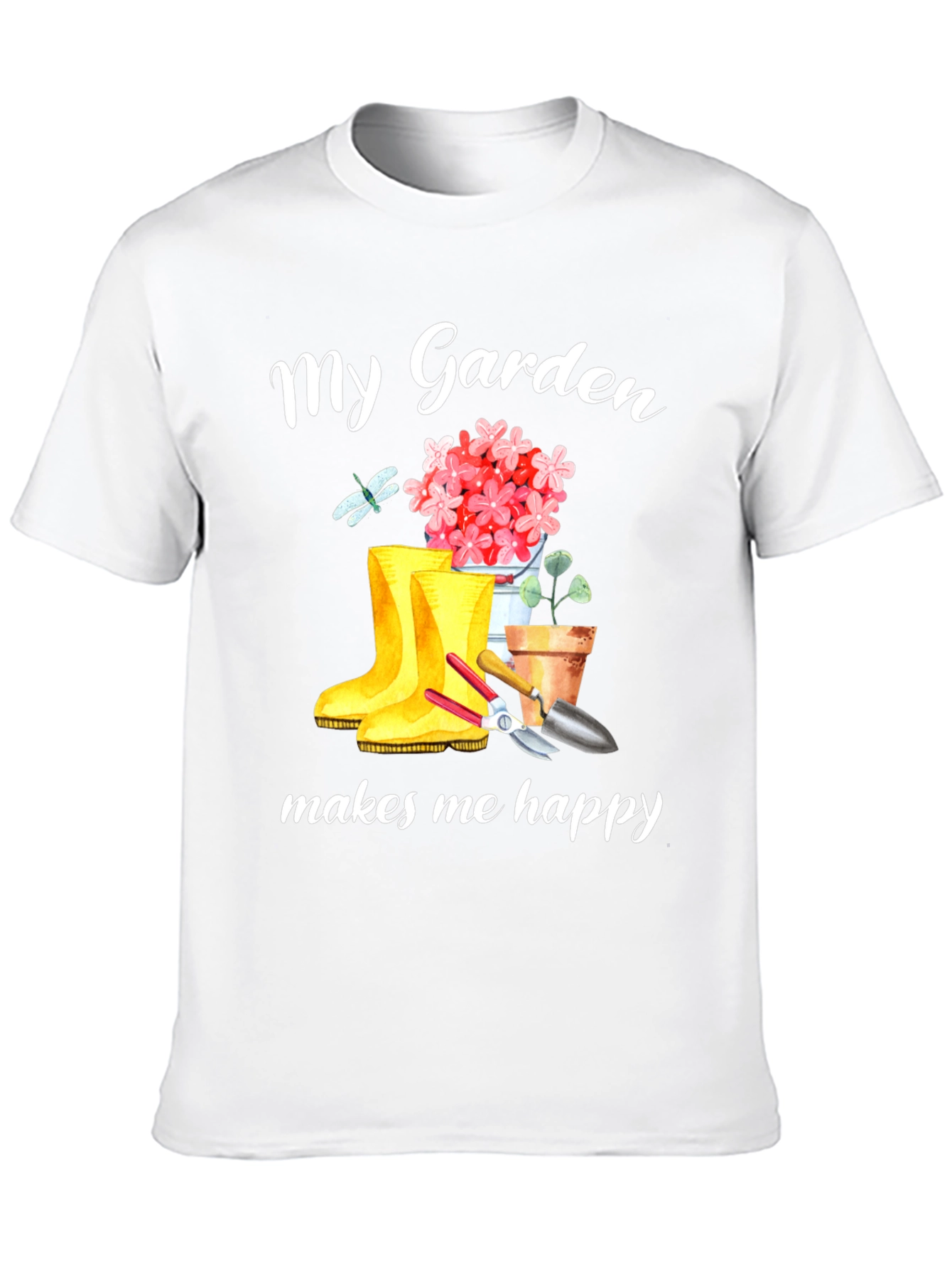 My Garden Makes Me Happy T-Shirt