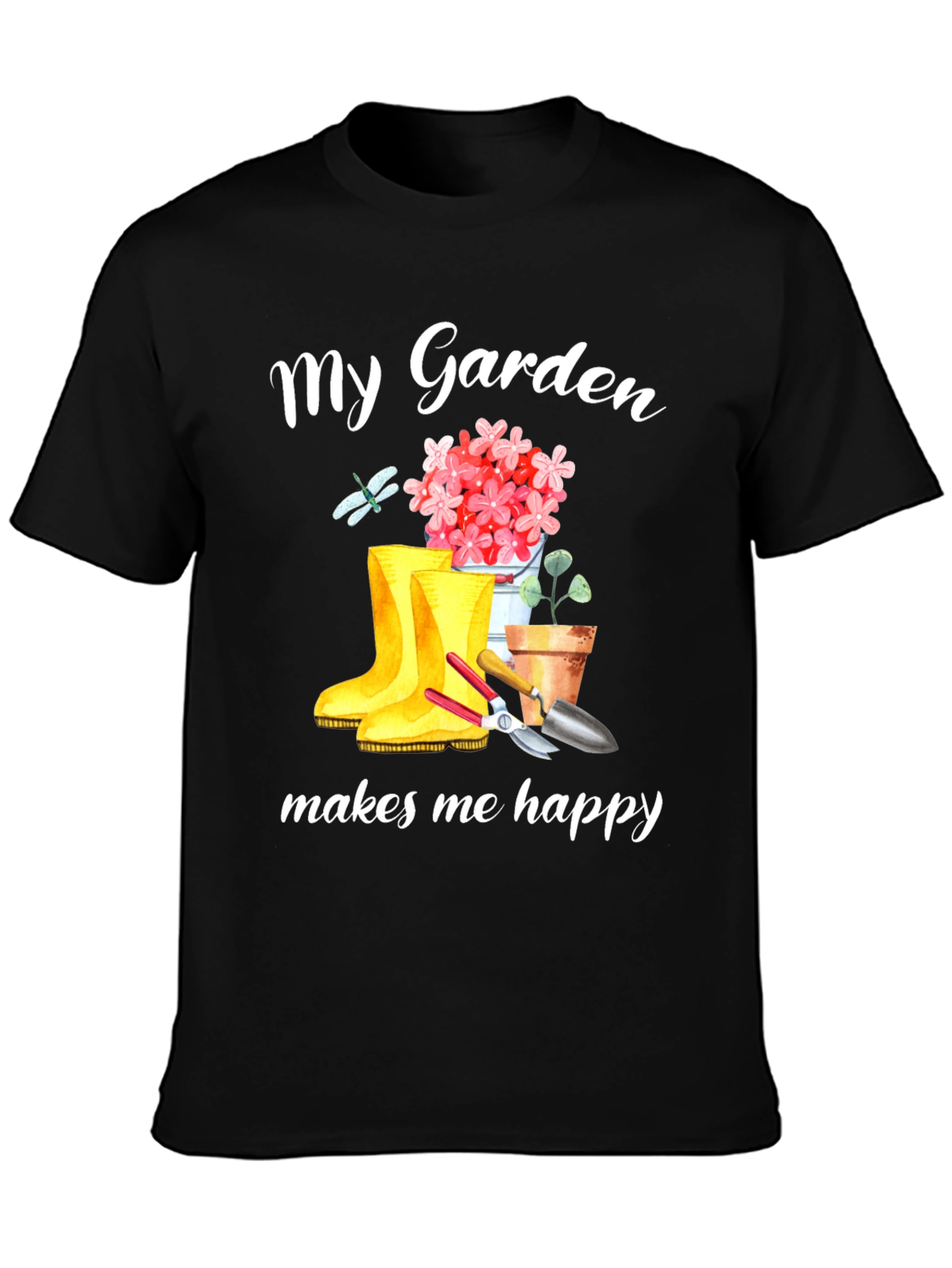 My Garden Makes Me Happy T-Shirt