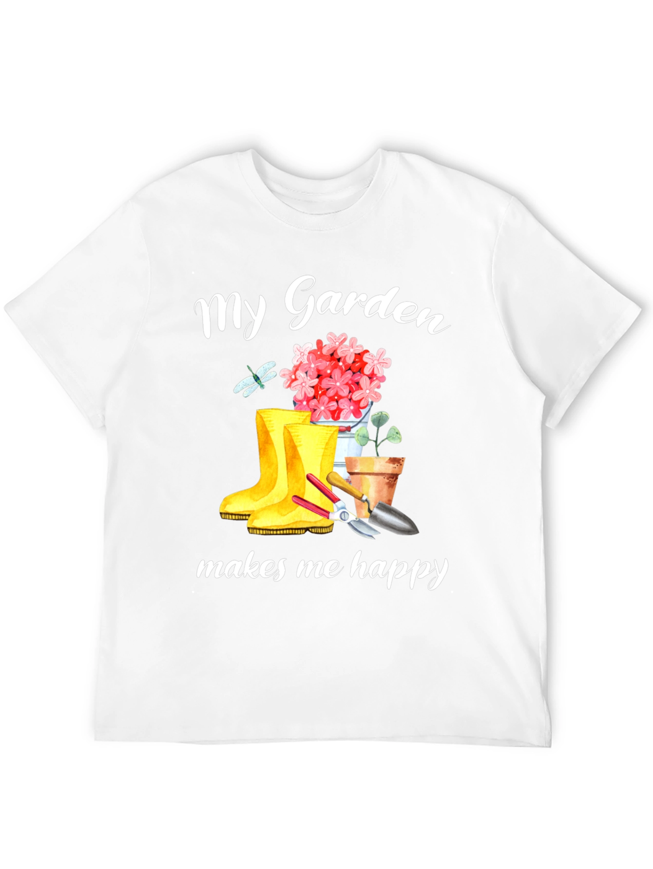 My Garden Makes Me Happy T-Shirt
