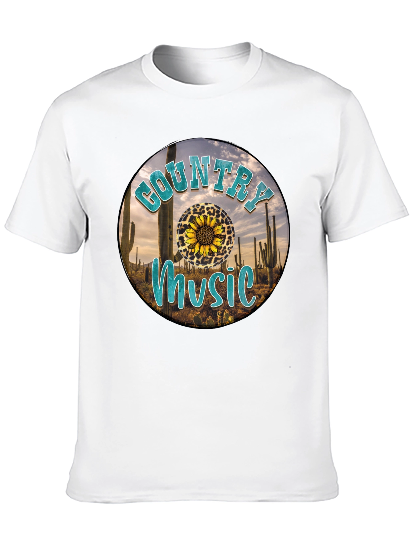 Country Music Graphic Tee - Desert Vibes