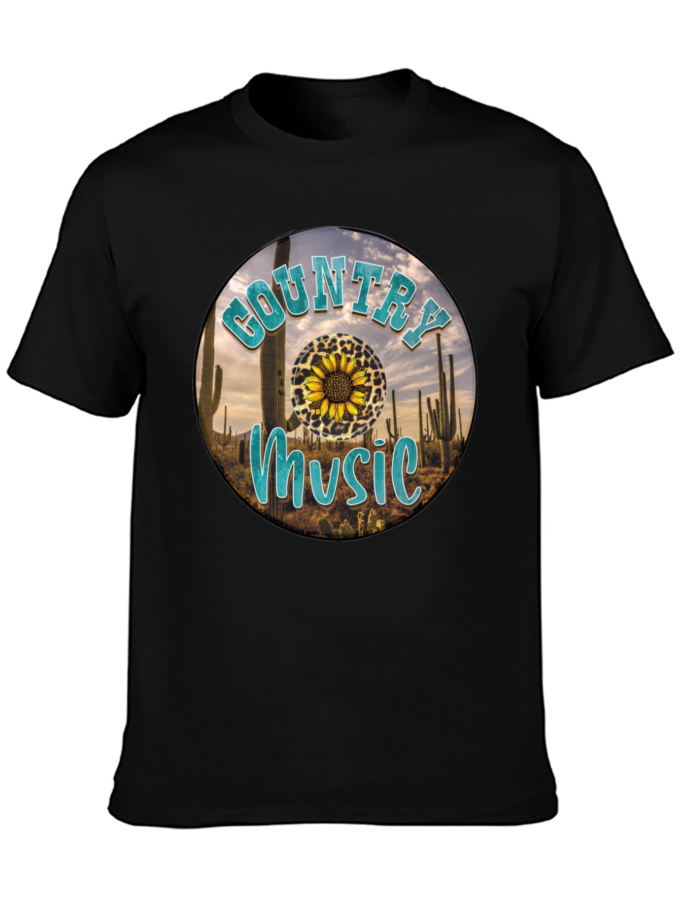 Country Music Graphic Tee - Desert Vibes
