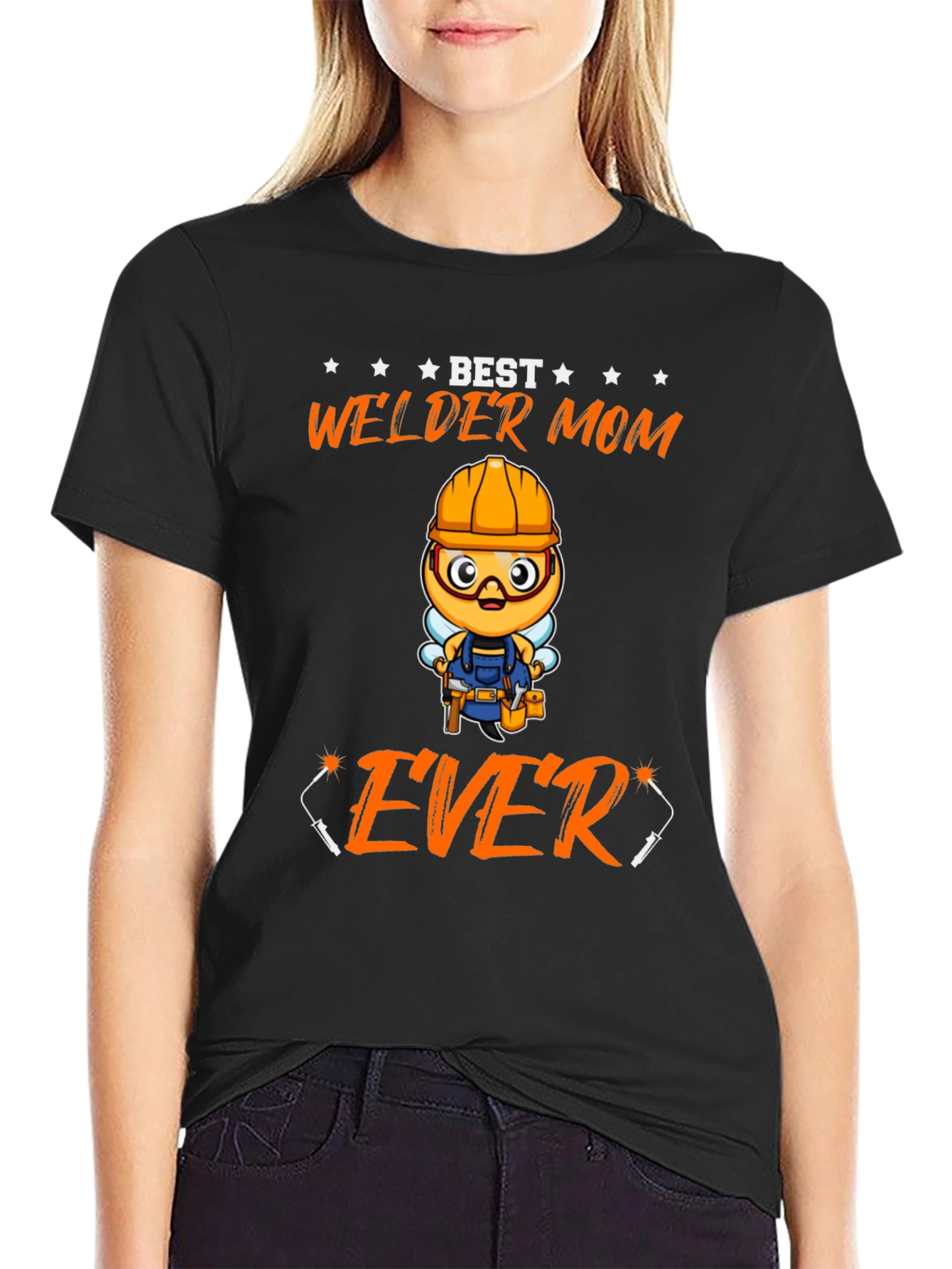 Best Welder Mom Ever T-Shirt