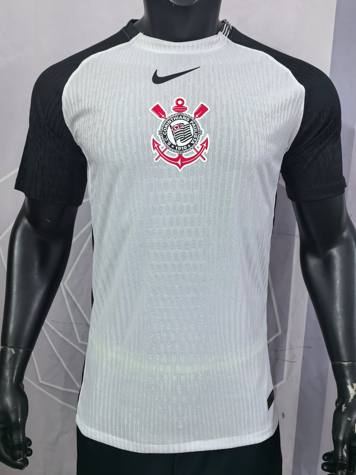 Corinthians 25-26 Home Player Version Soccer Jersey