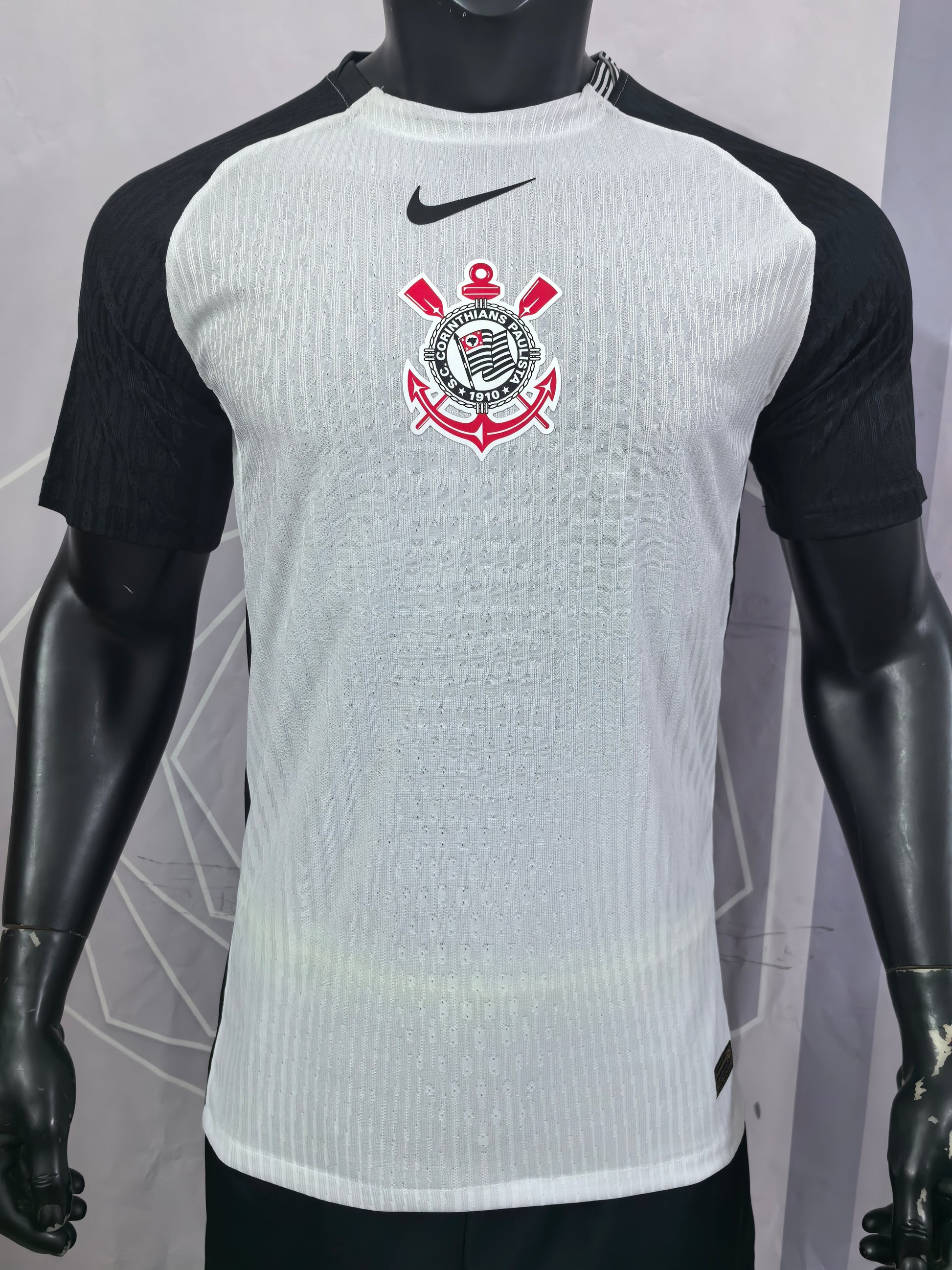 Corinthians 25-26 Home Player Version Soccer Jersey
