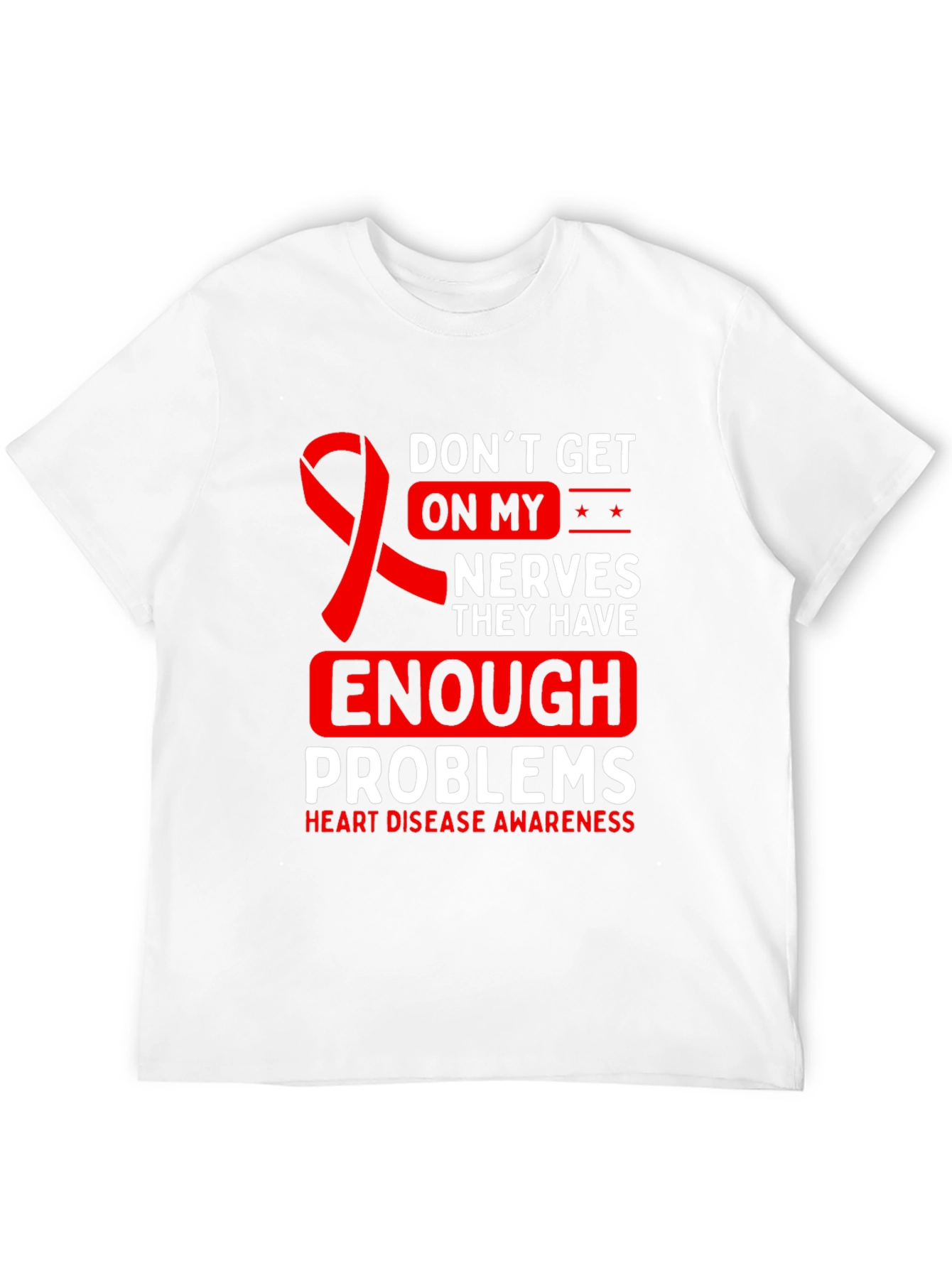 Heart Disease Awareness Graphic Tee