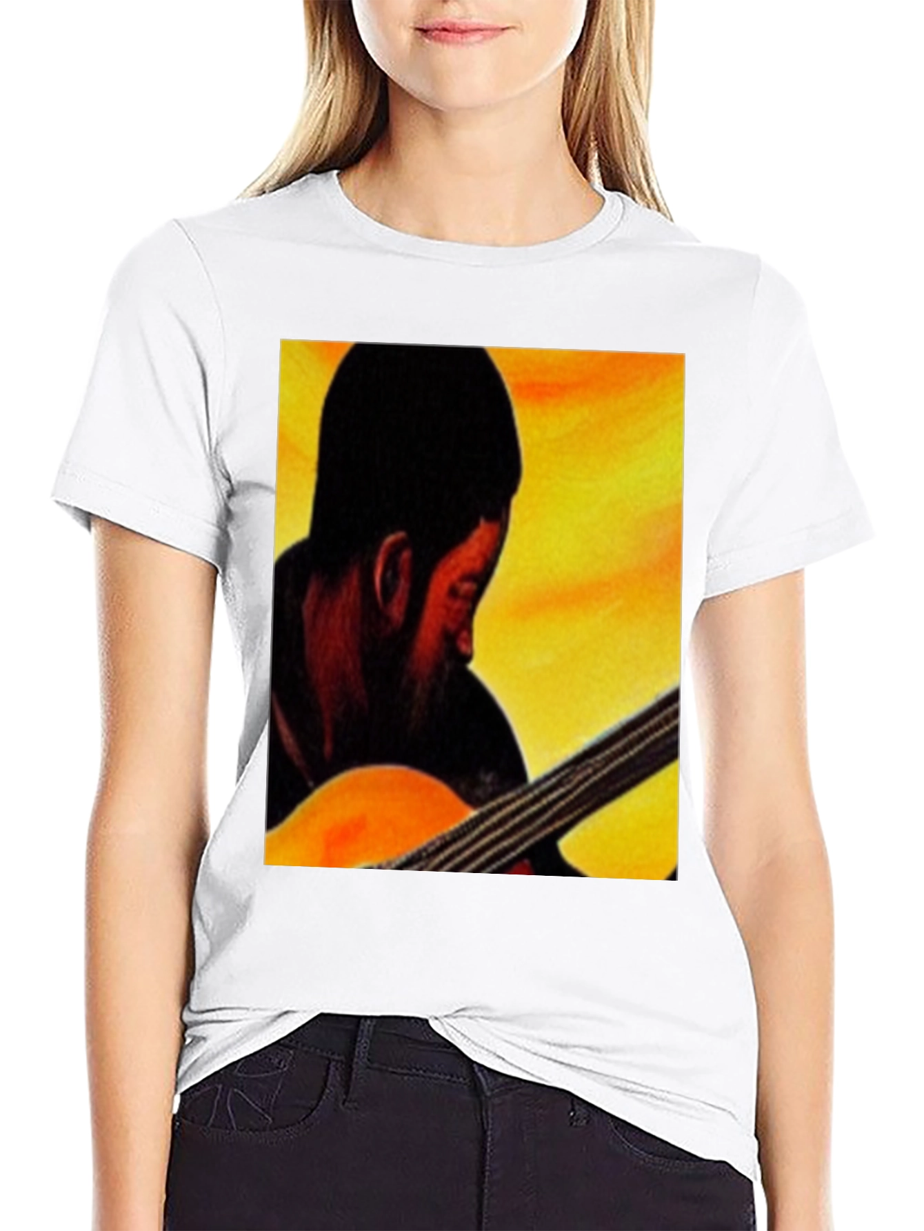 Musician Graphic Tee - Black