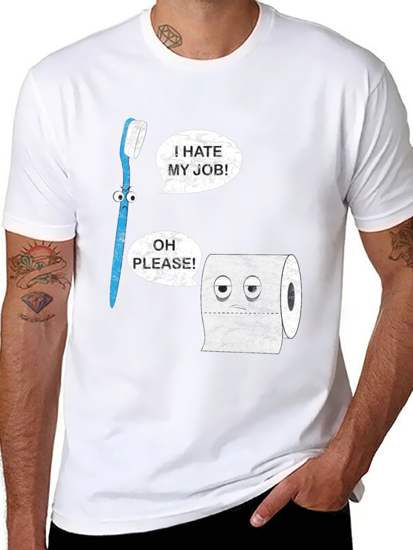 Funny I Hate My Job T-Shirt