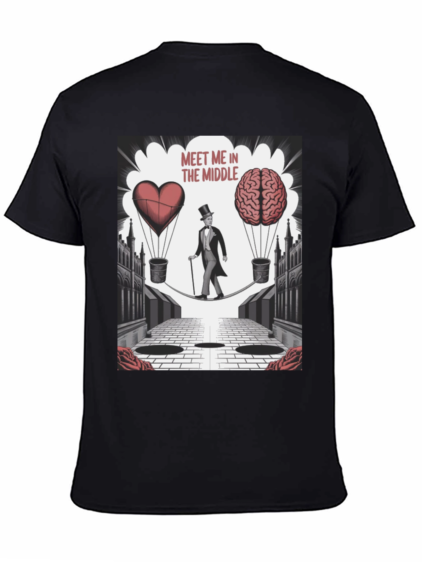 Meet Me in the Middle Graphic T-Shirt
