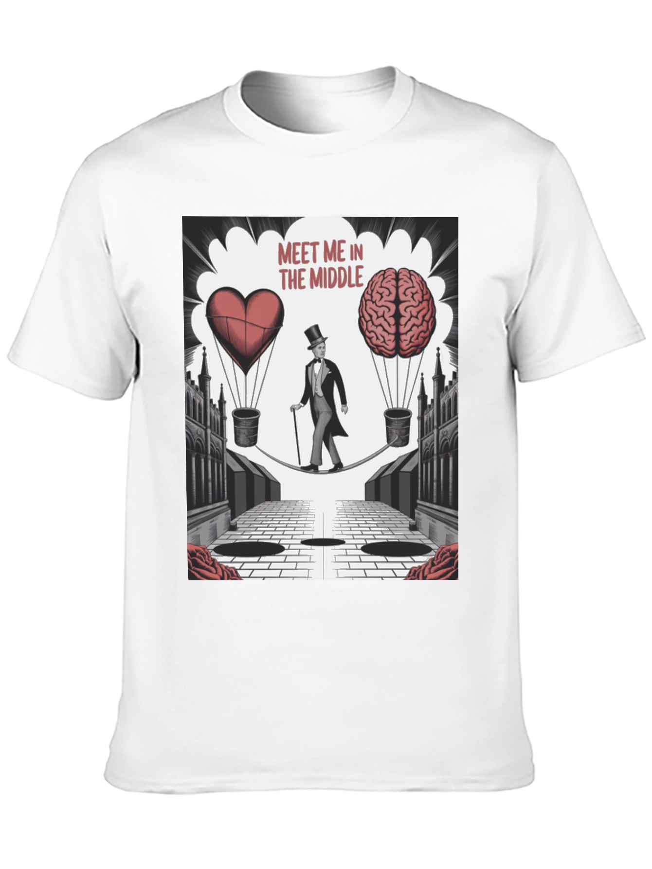 Meet Me in the Middle Graphic T-Shirt