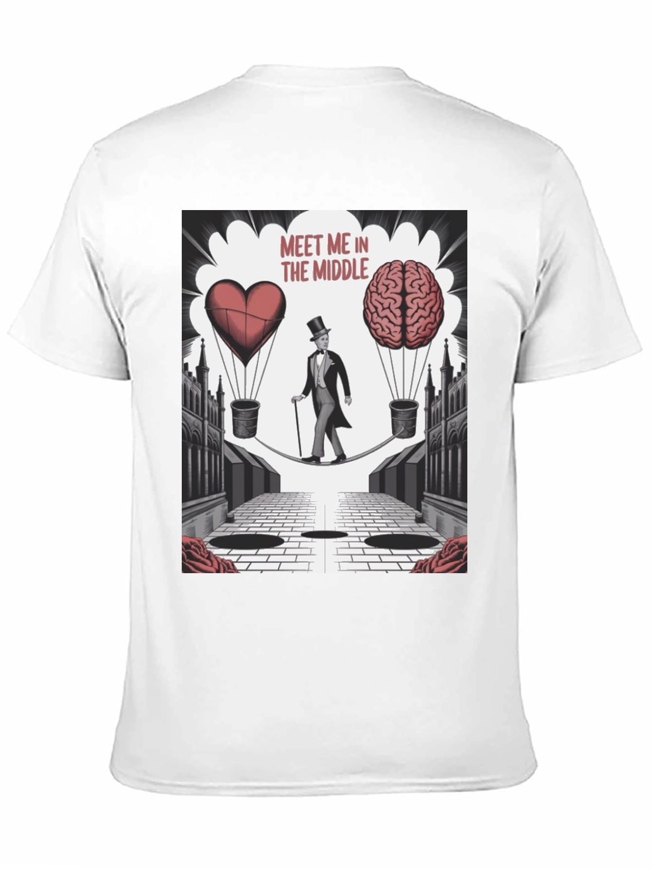 Meet Me in the Middle Graphic T-Shirt