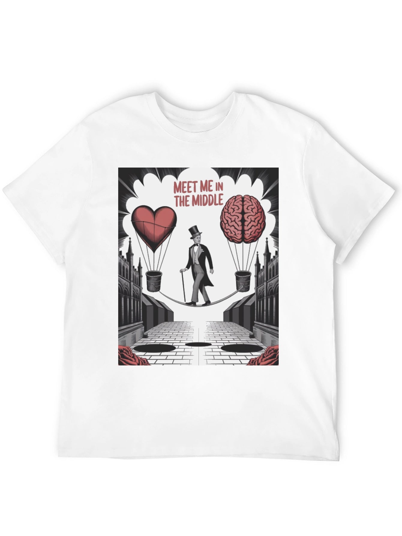 Meet Me in the Middle Graphic T-Shirt