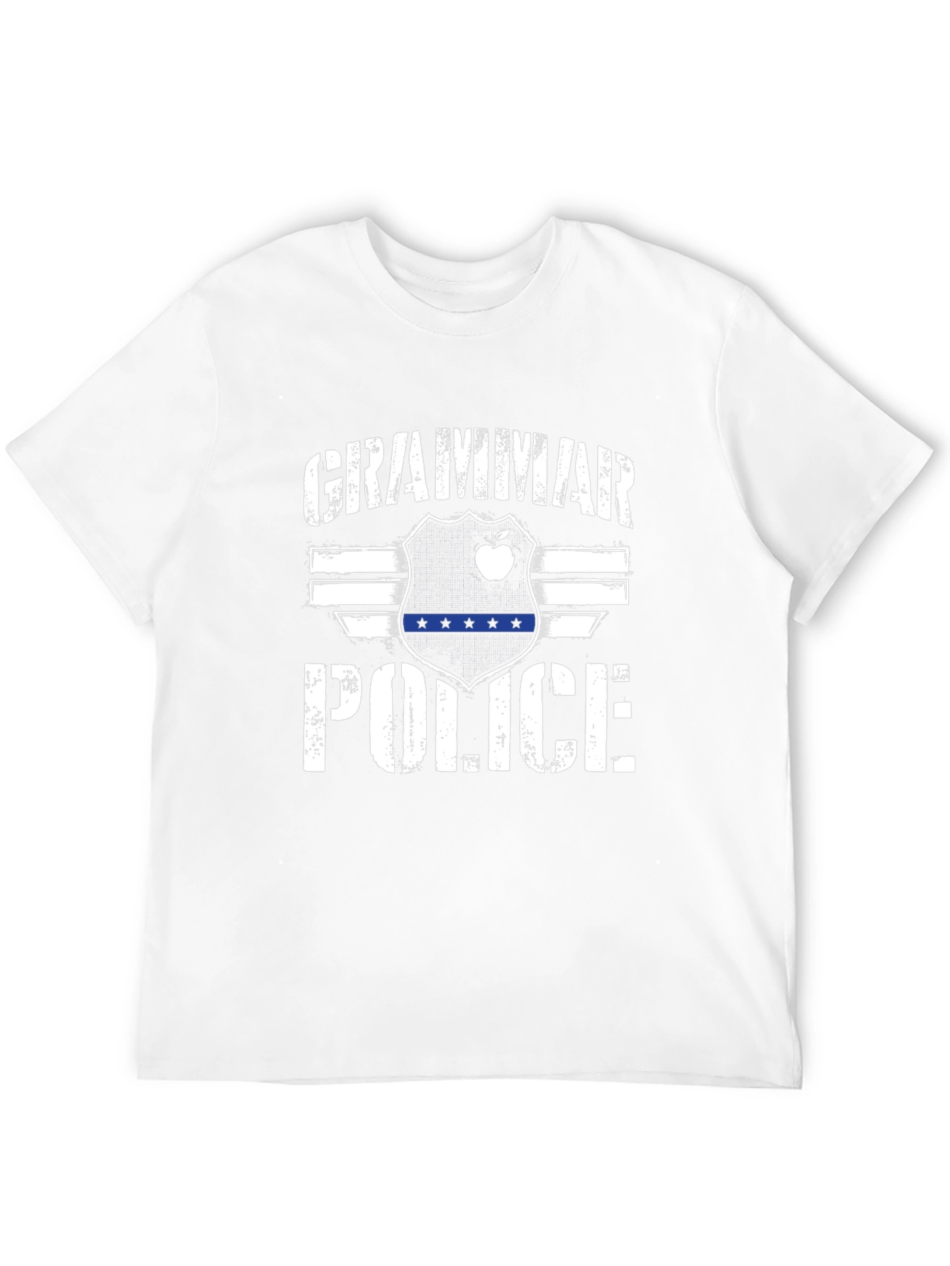 Grammar Police Graphic Tee - Black Novelty T-Shirt