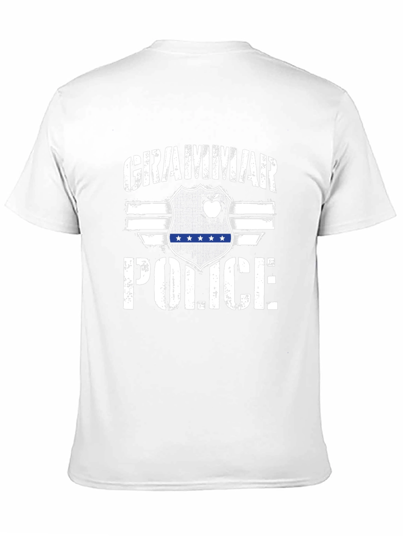 Grammar Police Graphic Tee - Black Novelty T-Shirt