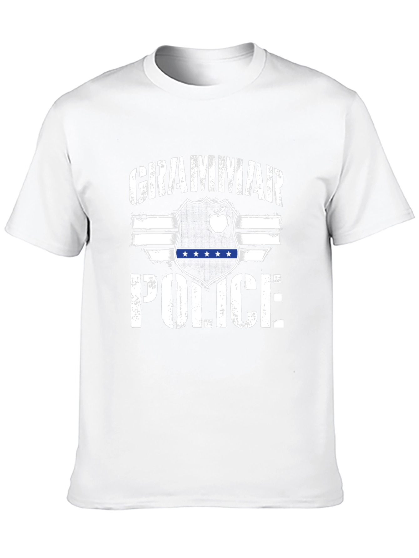 Grammar Police Graphic Tee - Black Novelty T-Shirt