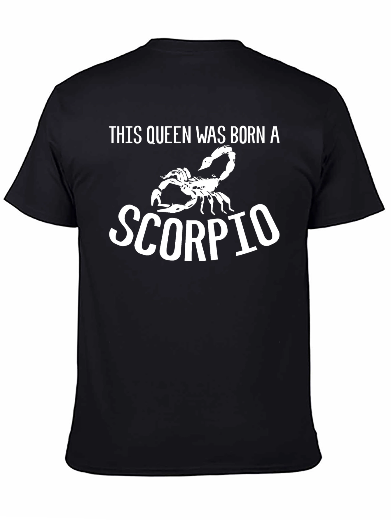 Scorpio Queen Black T-Shirt