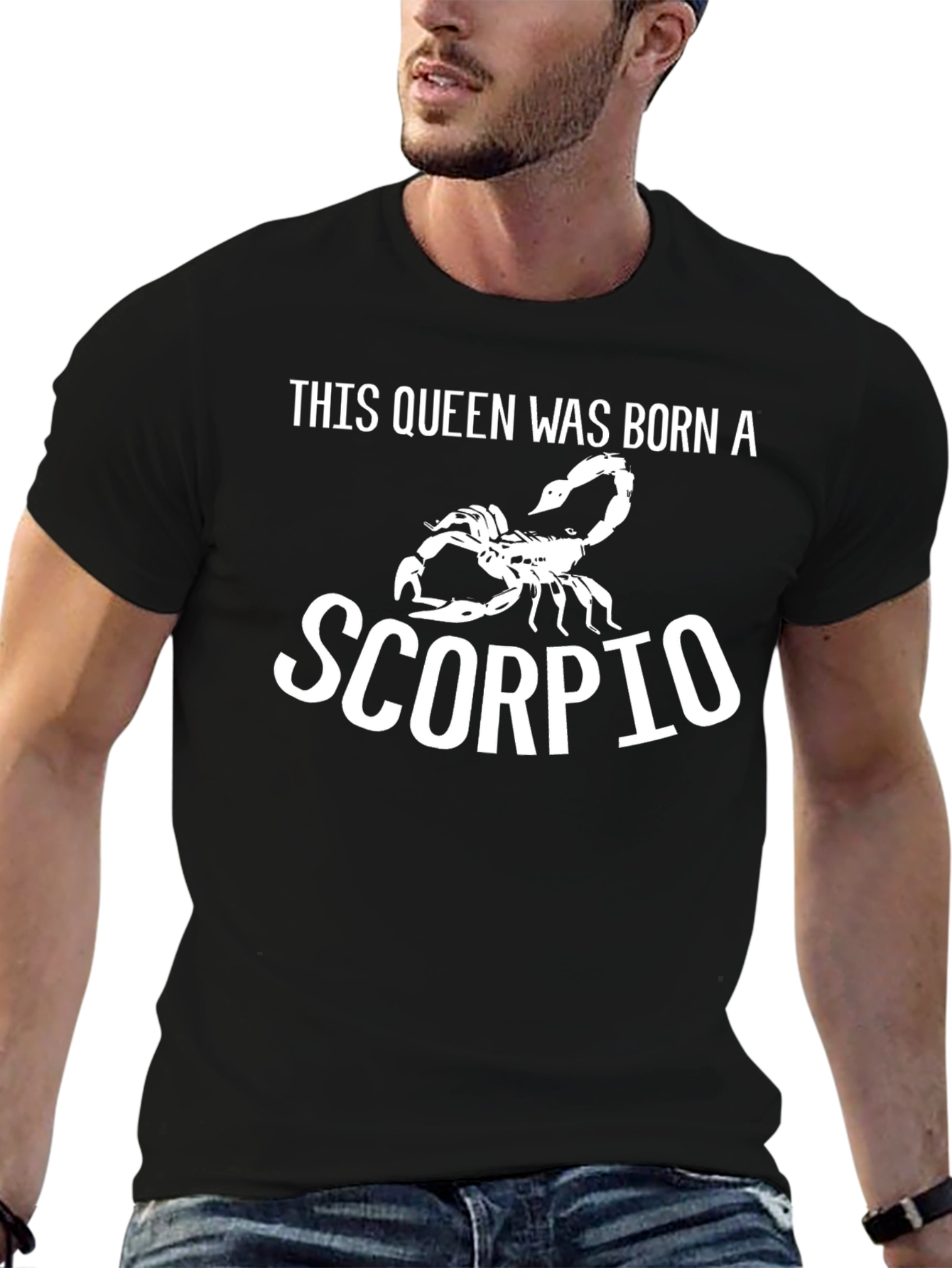 Scorpio Queen Black T-Shirt