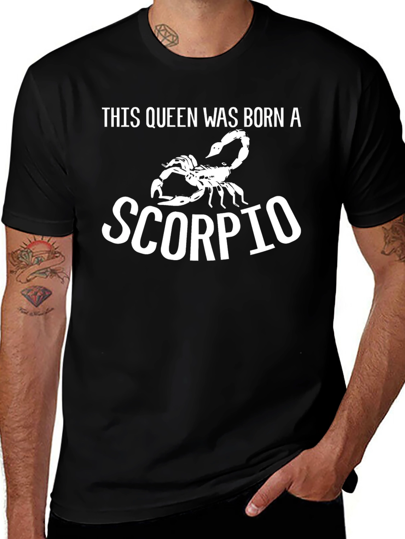 Scorpio Queen Black T-Shirt