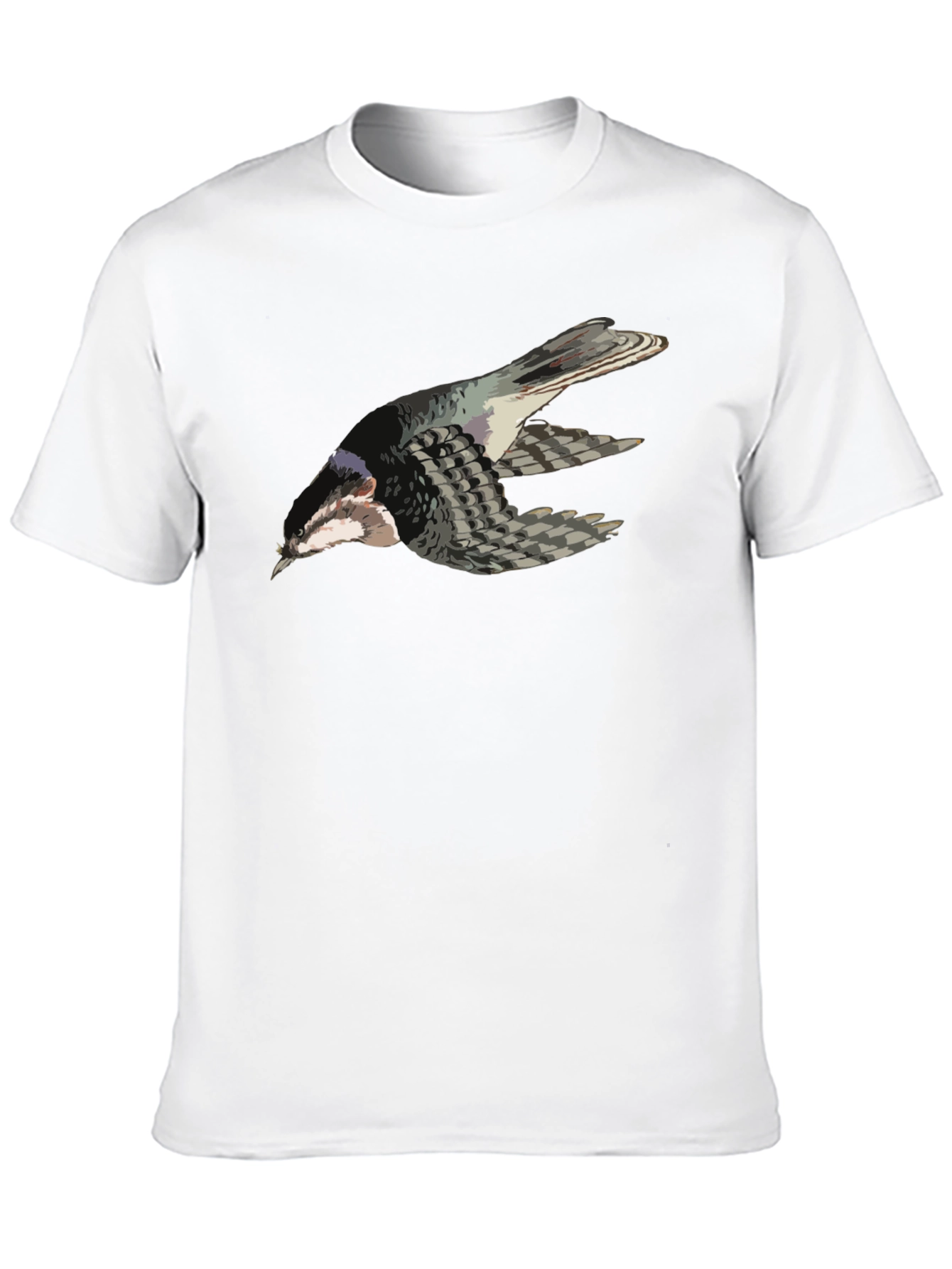 Graphic Tee - Bird Pattern