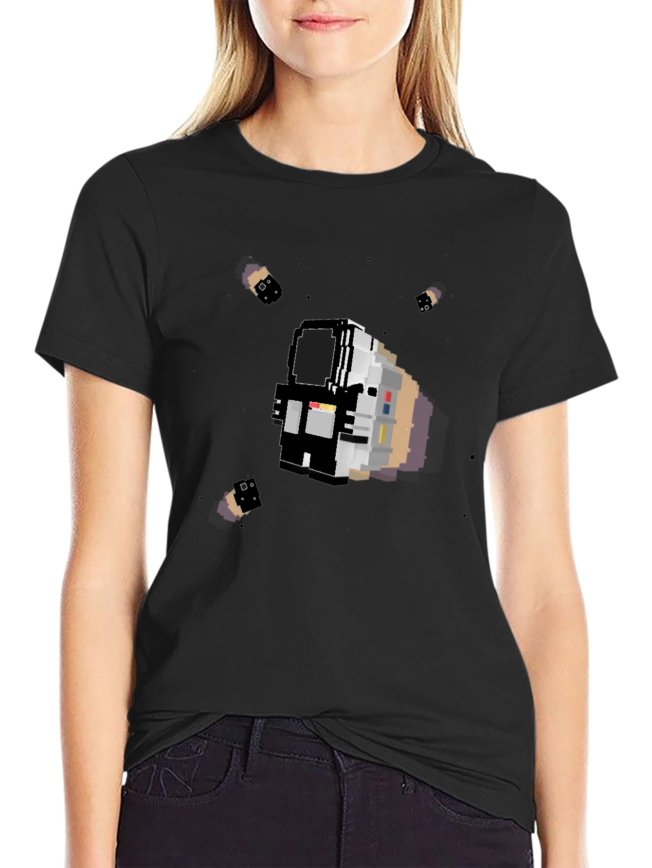 Pixel Astronaut T-Shirt - Retro Space Adventure Tee