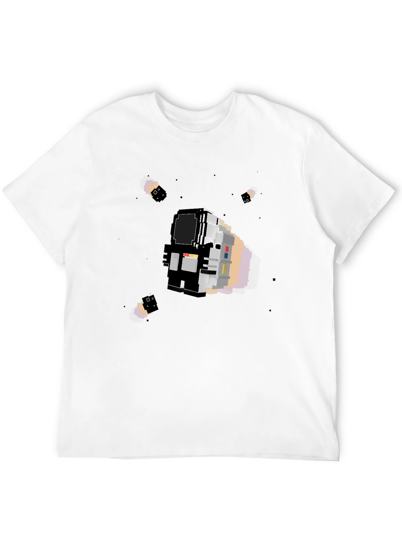 Pixel Astronaut T-Shirt - Retro Space Adventure Tee
