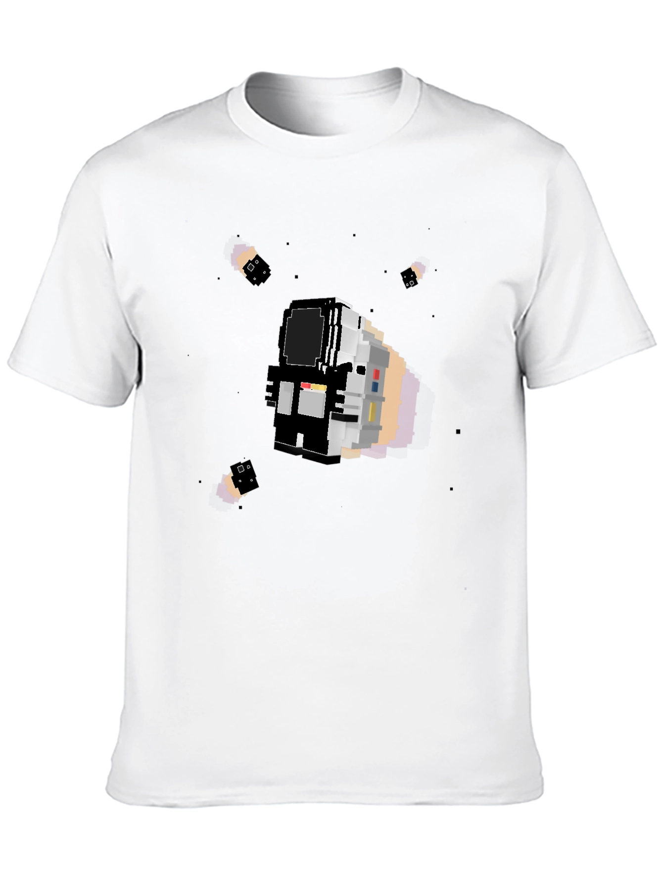Pixel Astronaut T-Shirt - Retro Space Adventure Tee