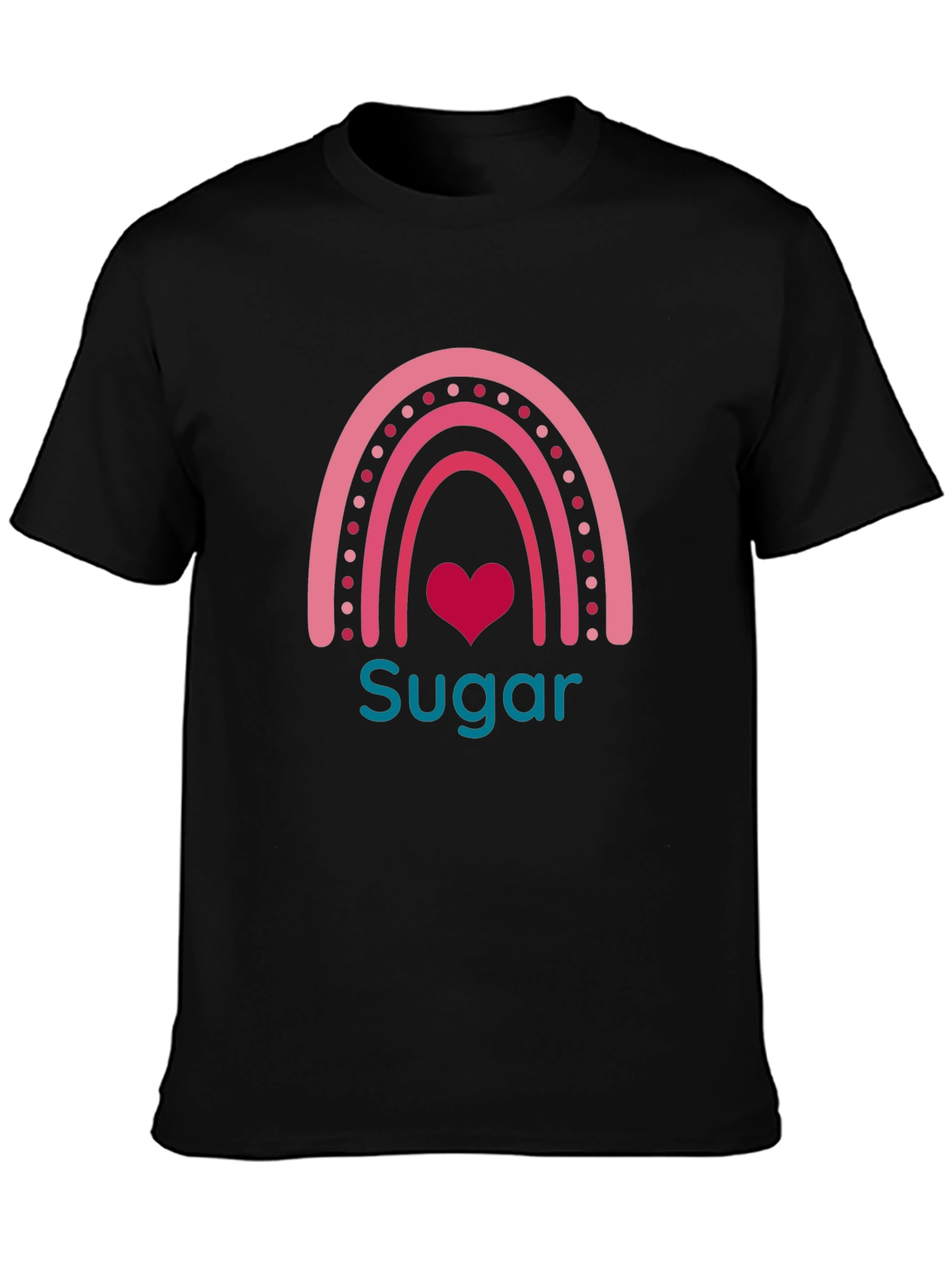 Sugar Heart Rainbow Graphic Tee