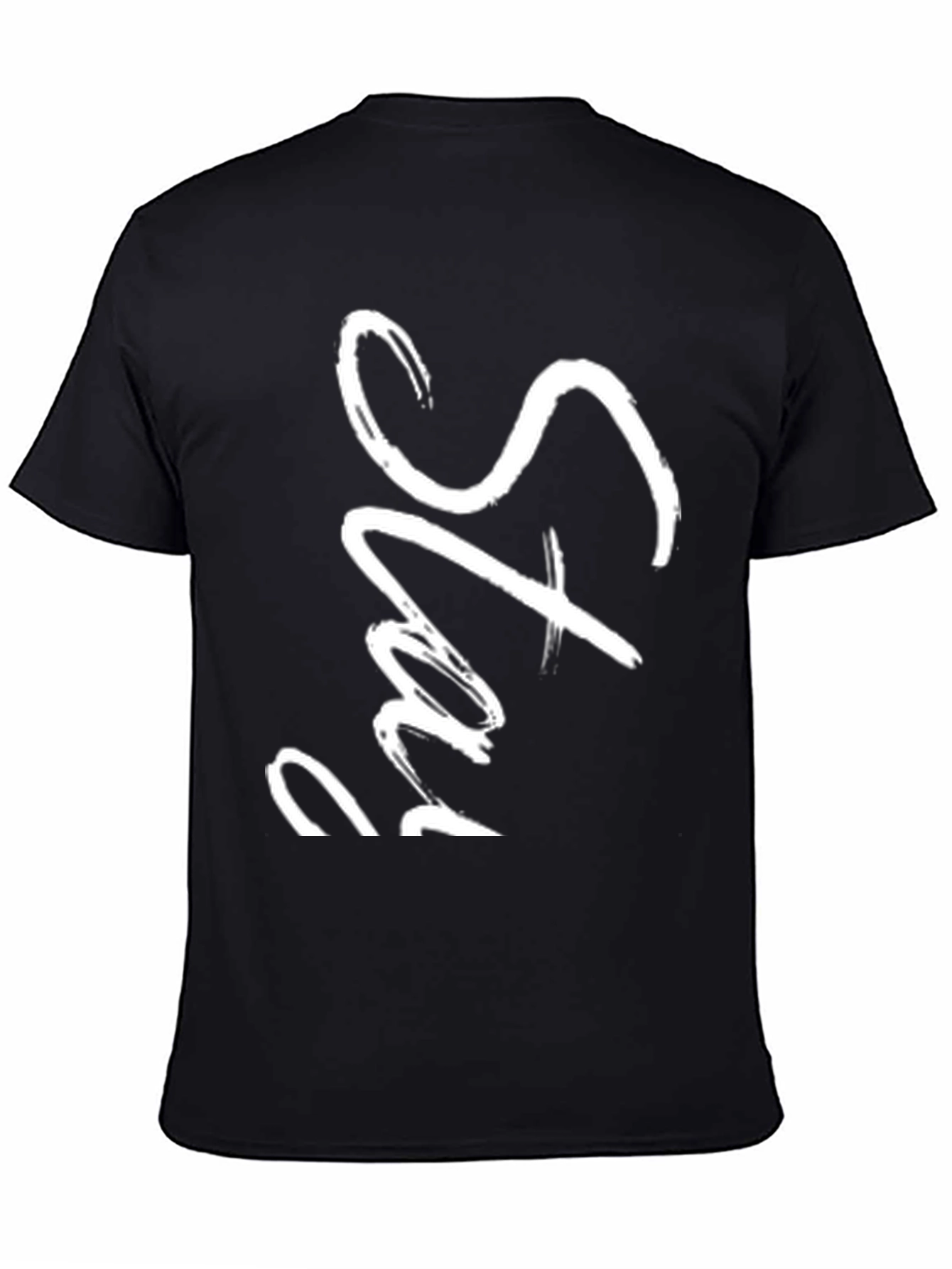 Stylish Black Stay Graphic T-Shirt