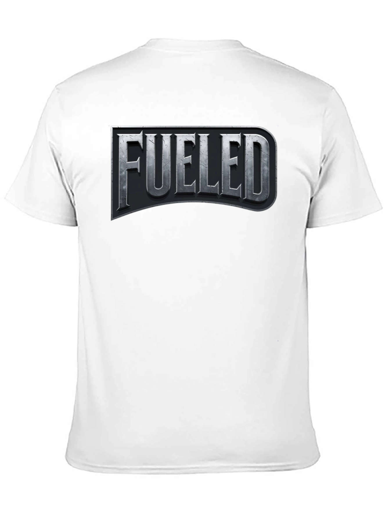 Fueled Graphic T-Shirt - Black Crew Neck