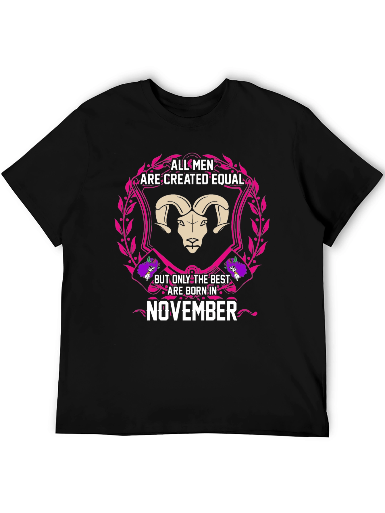 November Born Mens Graphic Tee
