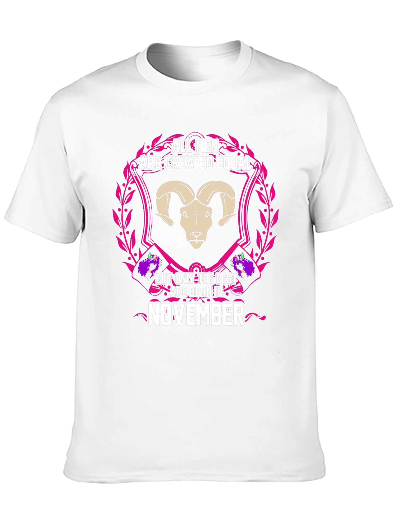 November Born Mens Graphic Tee