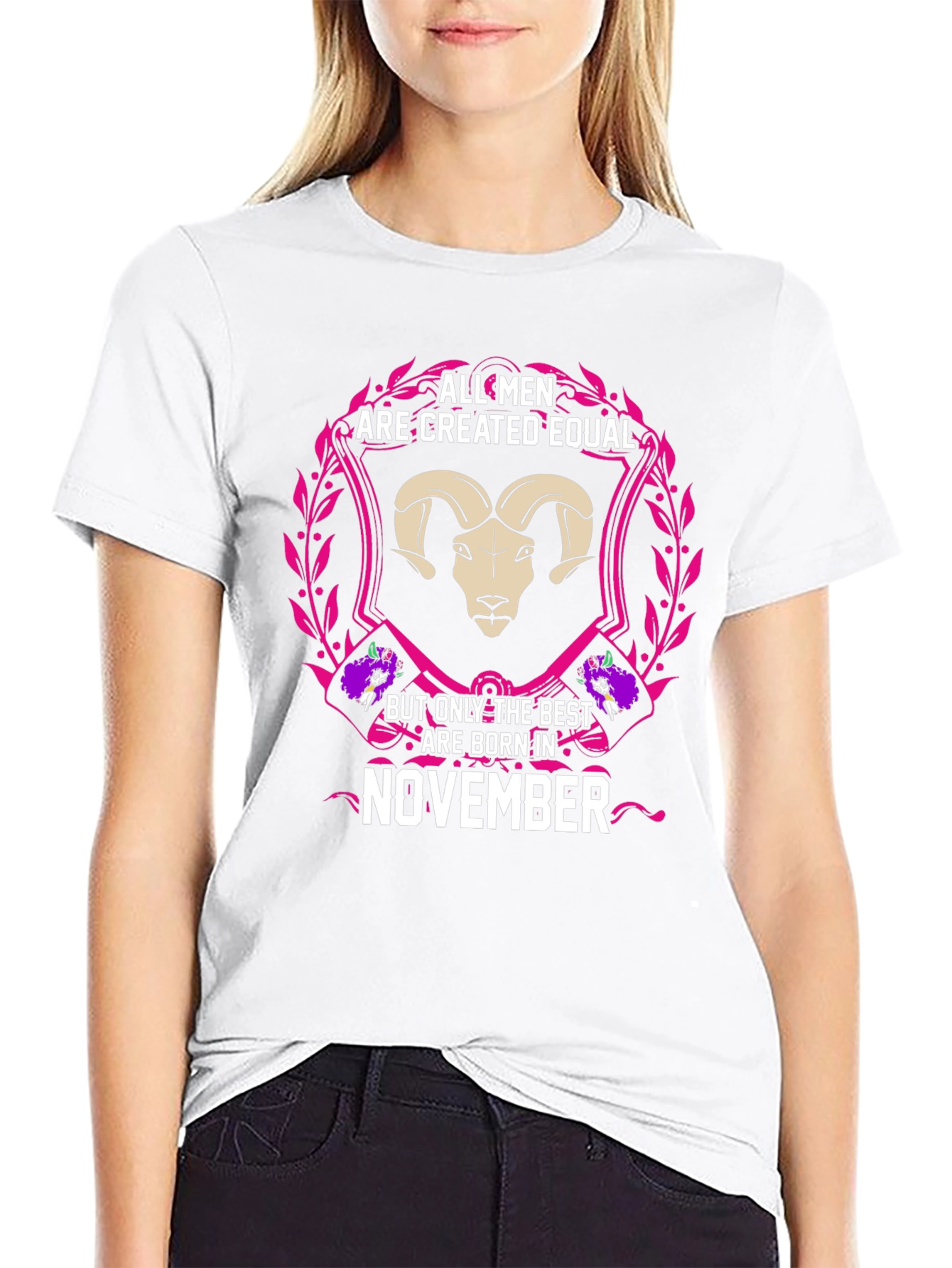 November Born Mens Graphic Tee