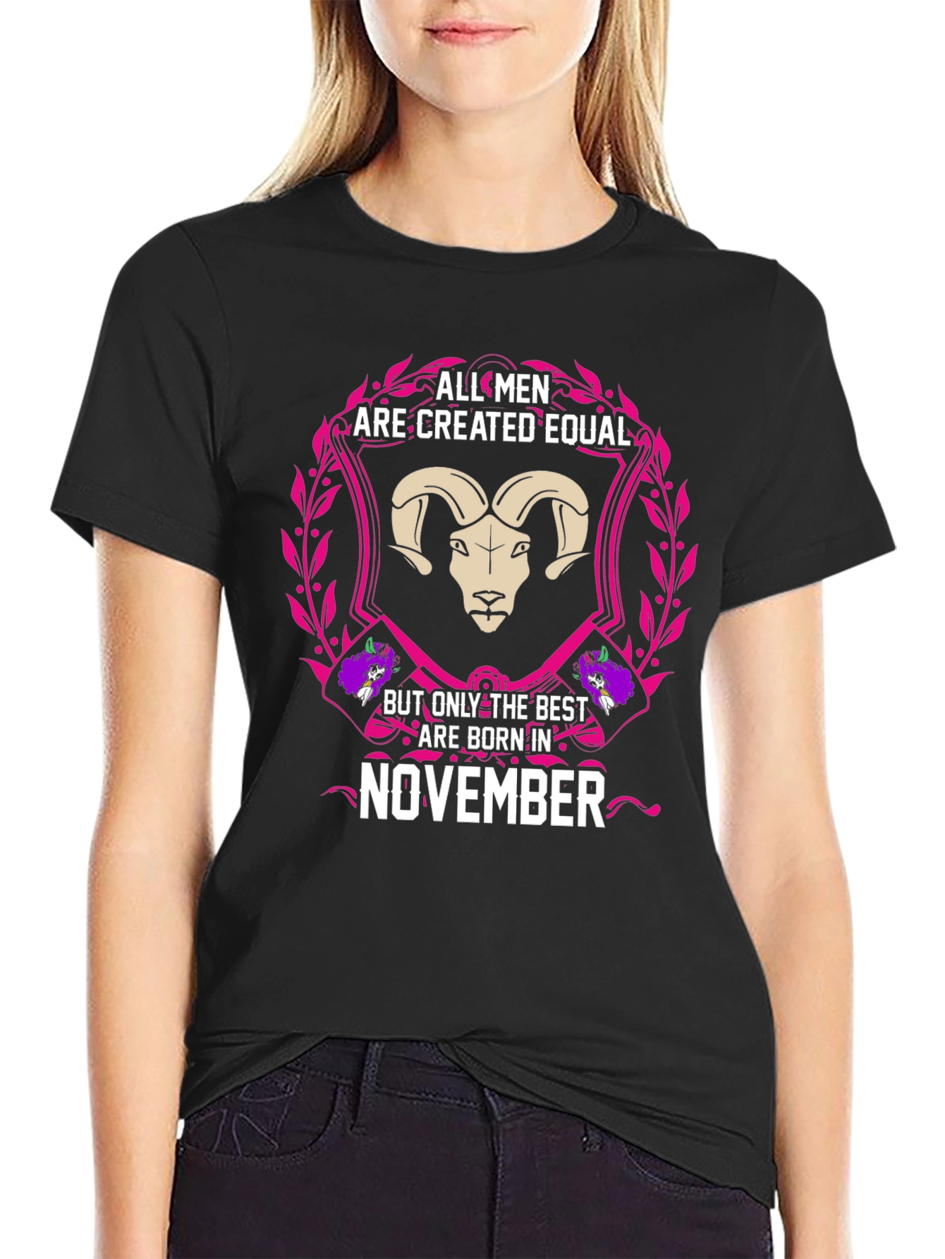 November Born Mens Graphic Tee