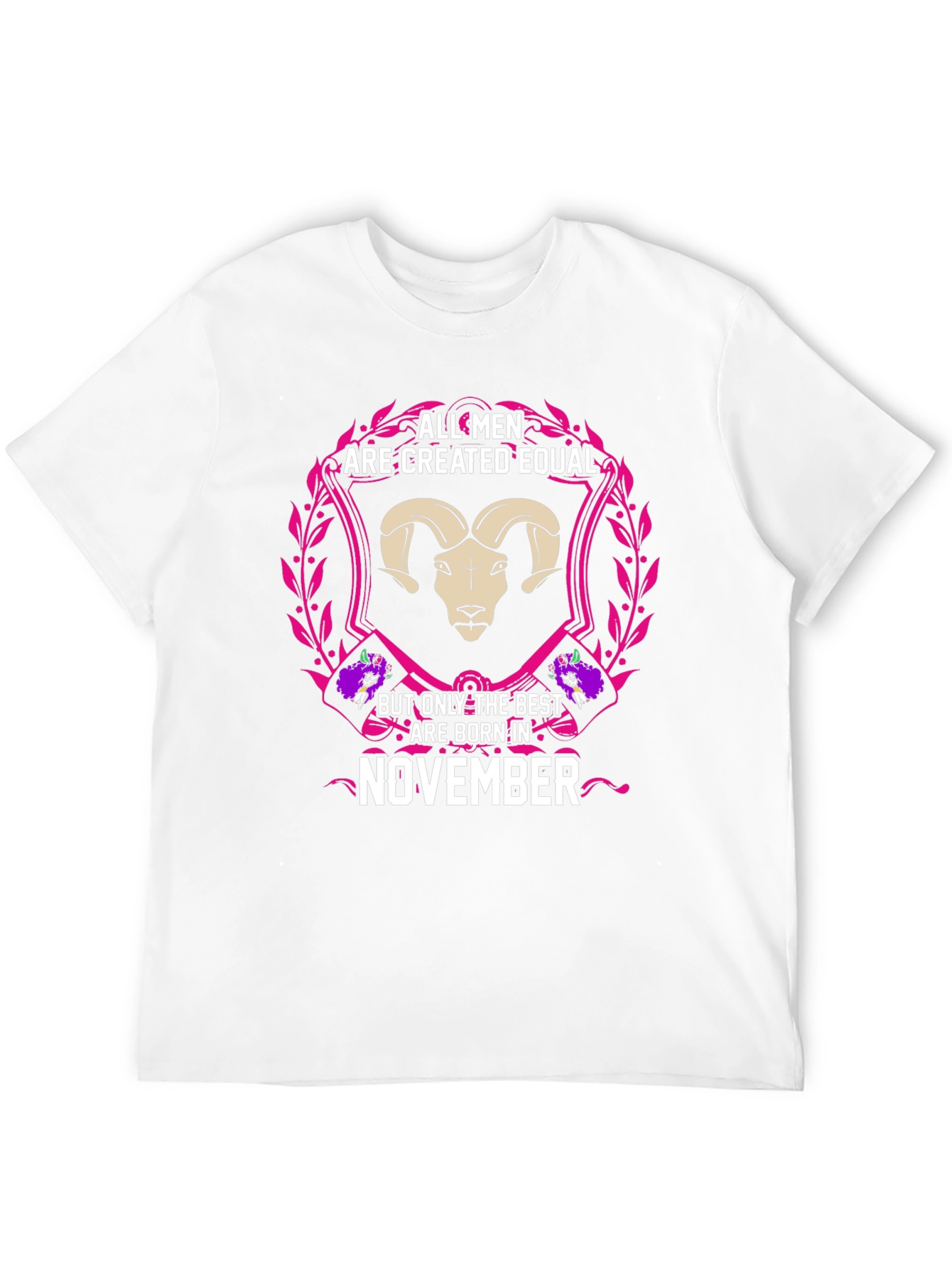 November Born Mens Graphic Tee