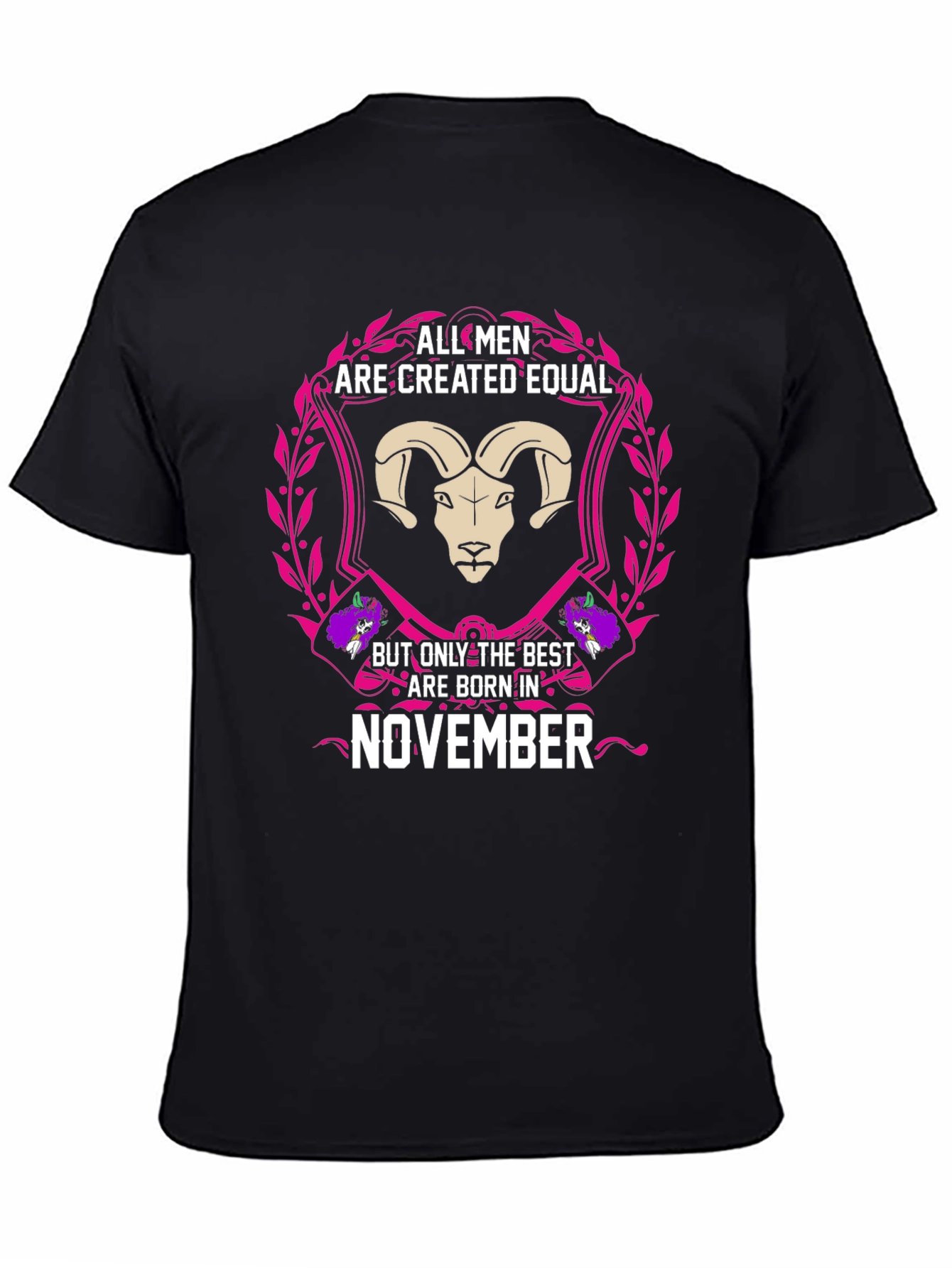 November Born Mens Graphic Tee