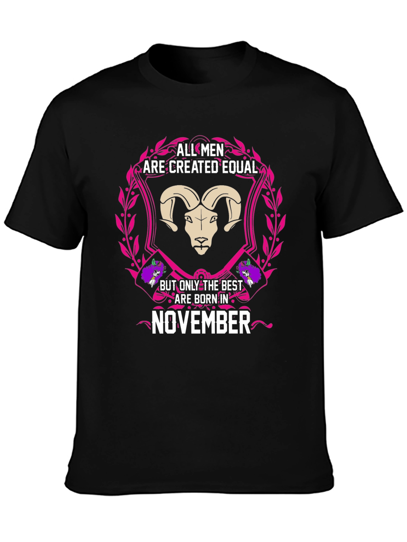 November Born Mens Graphic Tee