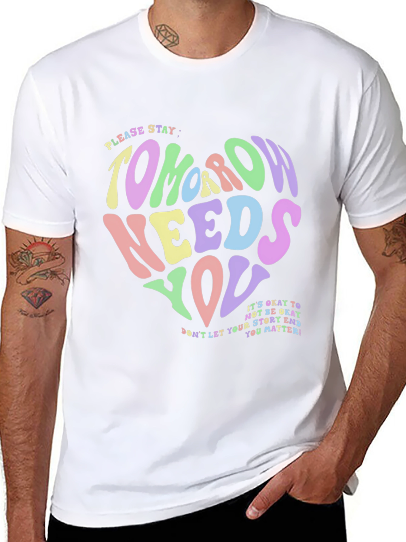 Tomorrow Needs You Graphic Tee