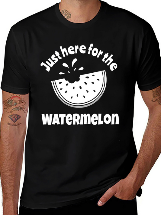 Just Here for the Watermelon Graphic Tee