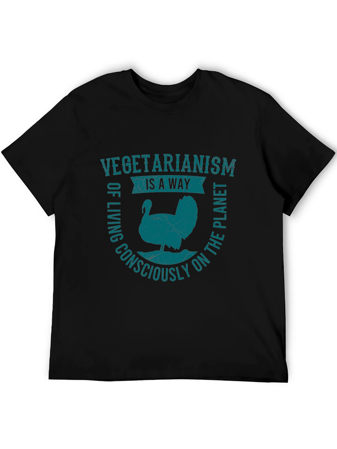 Vegetarianism Turkey Graphic T-Shirt - Conscious Living