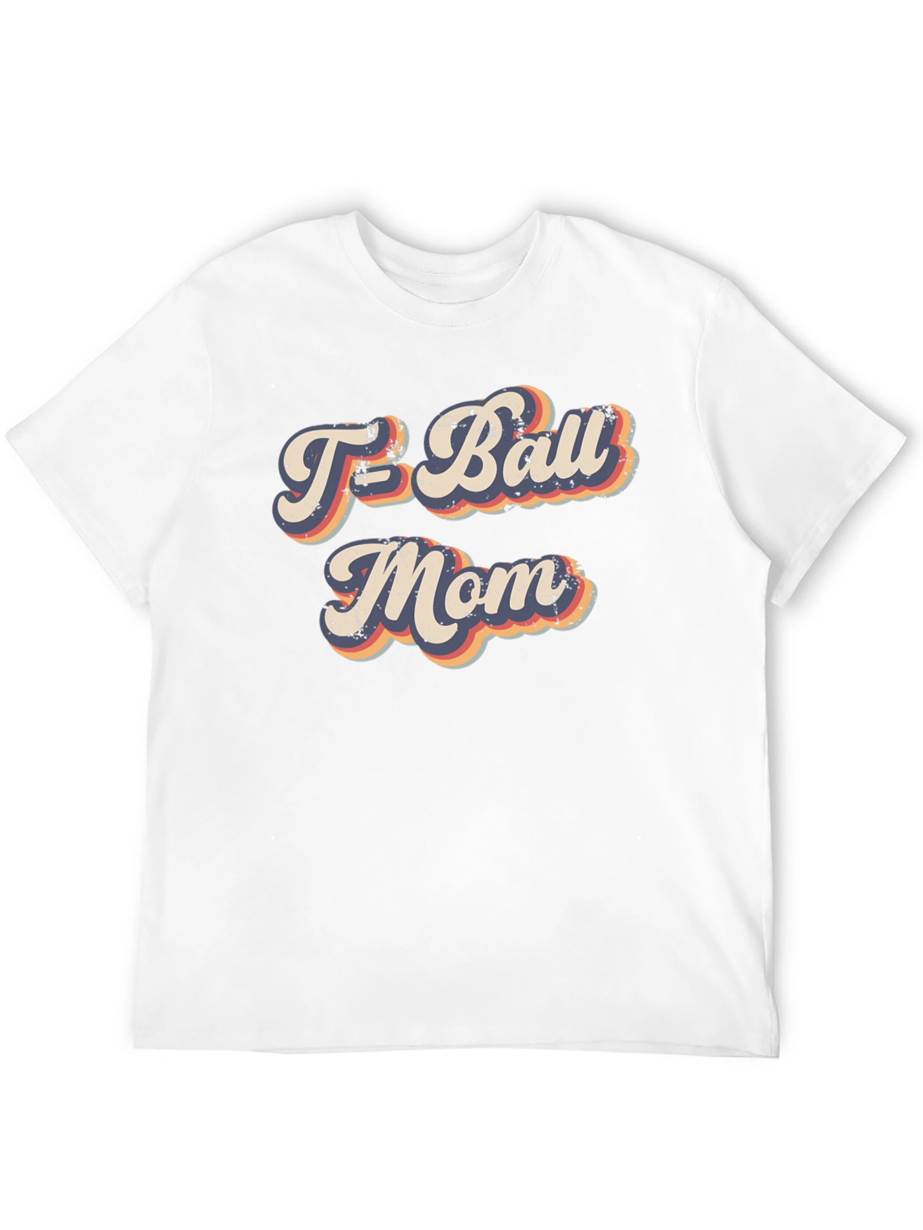 Retro T-Ball Mom Graphic Tee