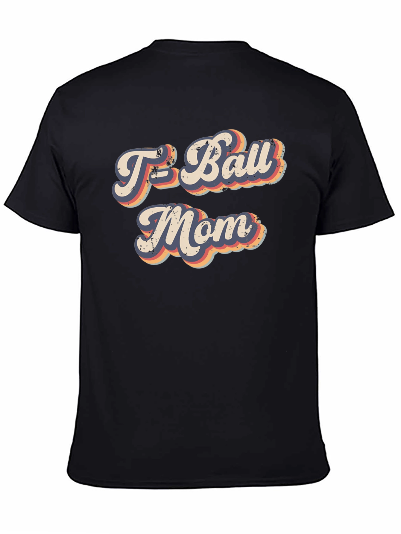Retro T-Ball Mom Graphic Tee