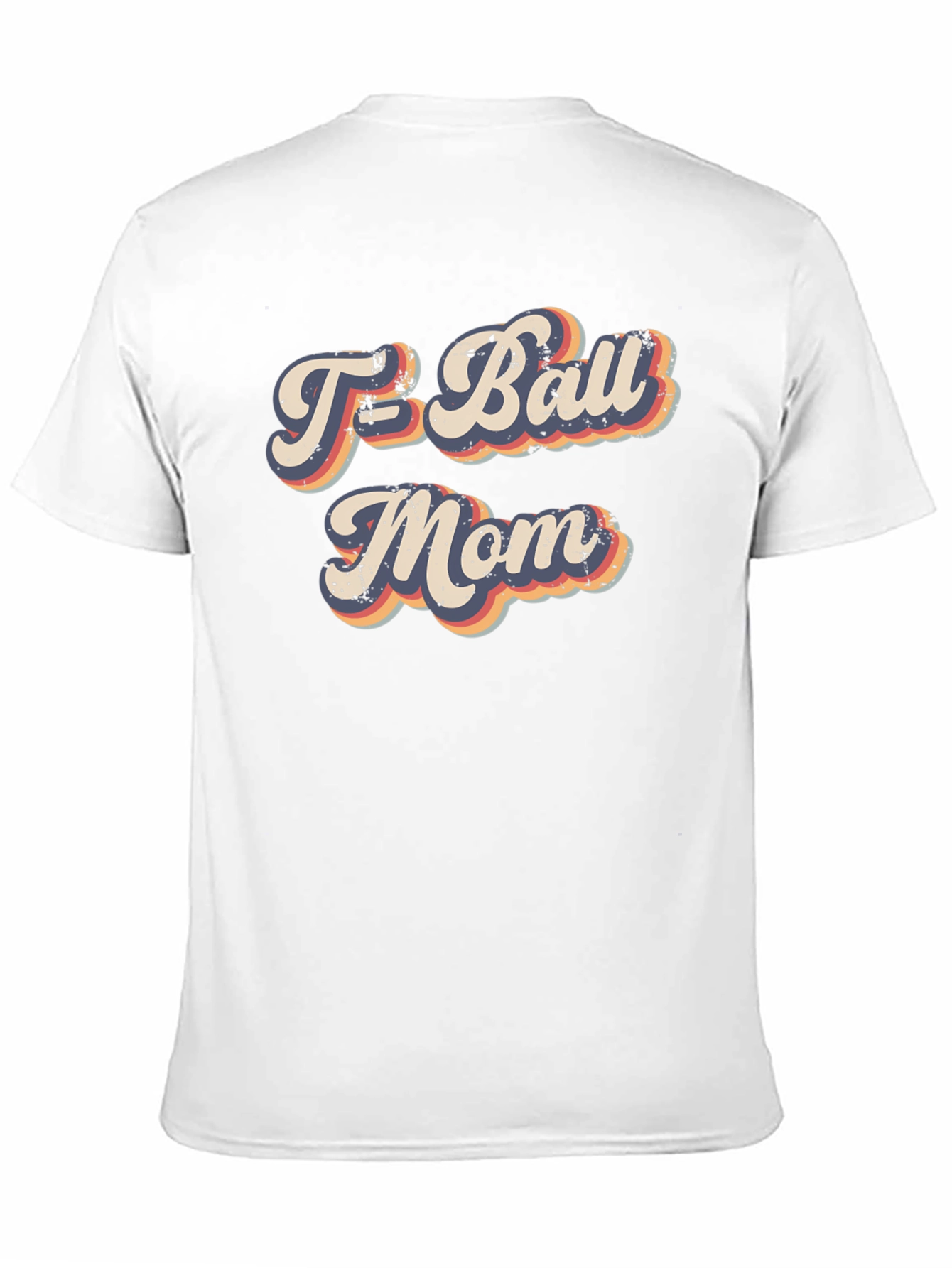 Retro T-Ball Mom Graphic Tee